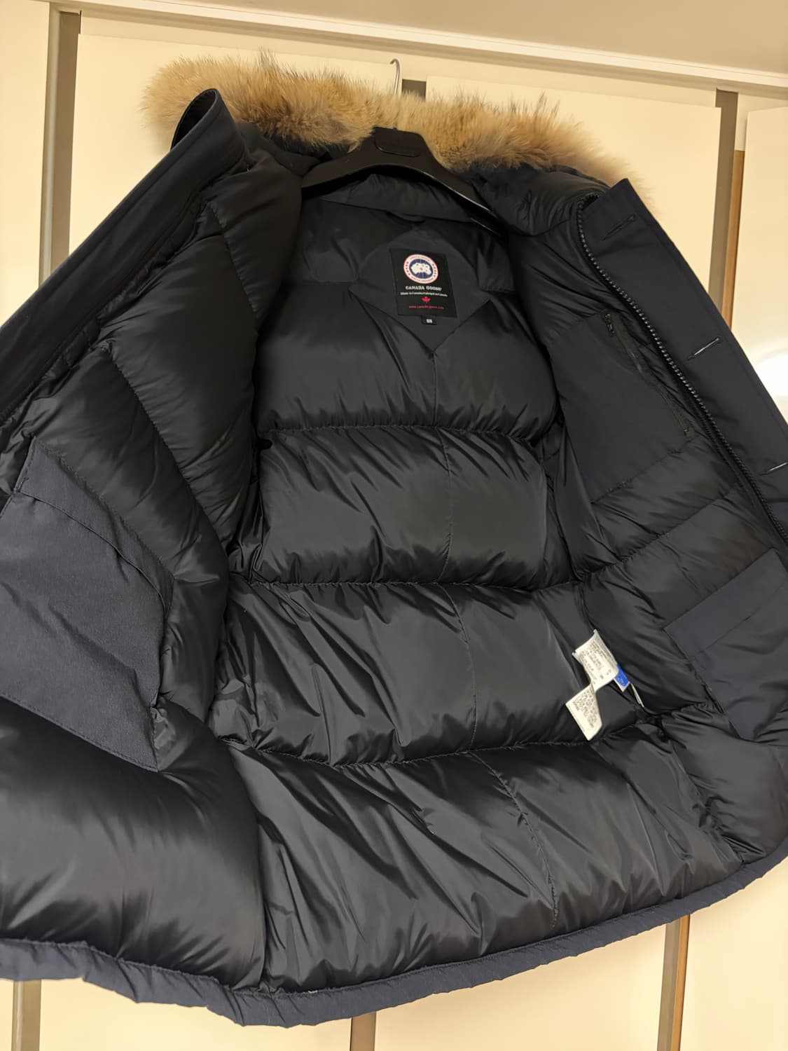 캐나다구스 샤토 패딩 네이비(M-M) 상품이미지2