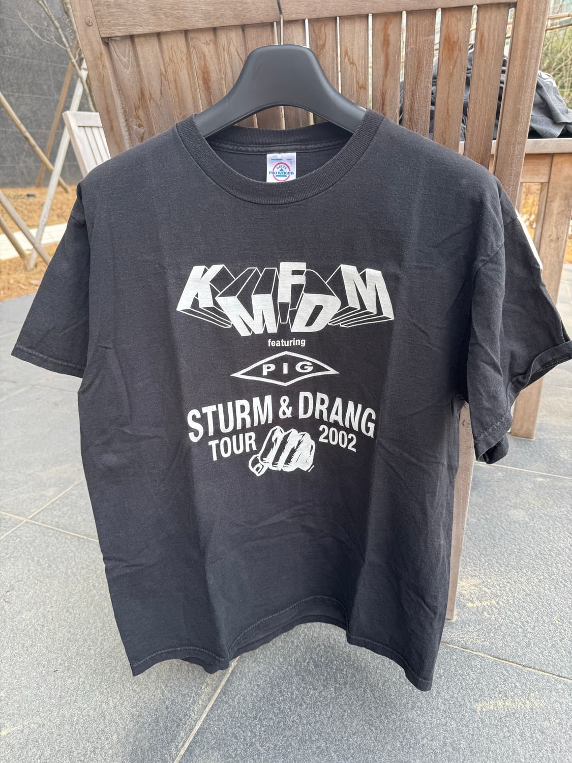 00s KMFDM & PIG 투어 티셔츠 상품이미지1