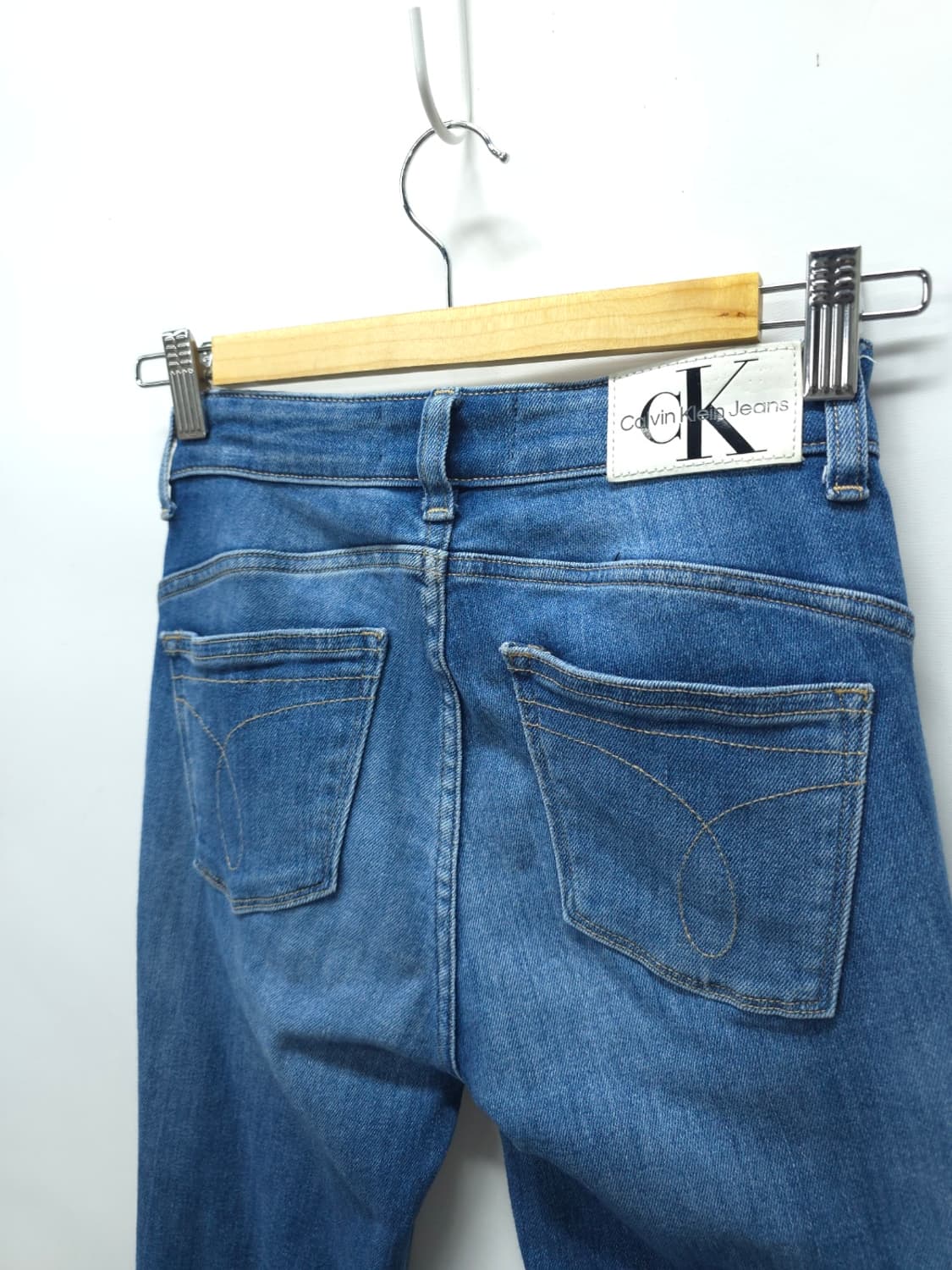 캘빈클라인 여성 하이라이즈 슬림 부츠컷 데님 (24) 상품이미지8