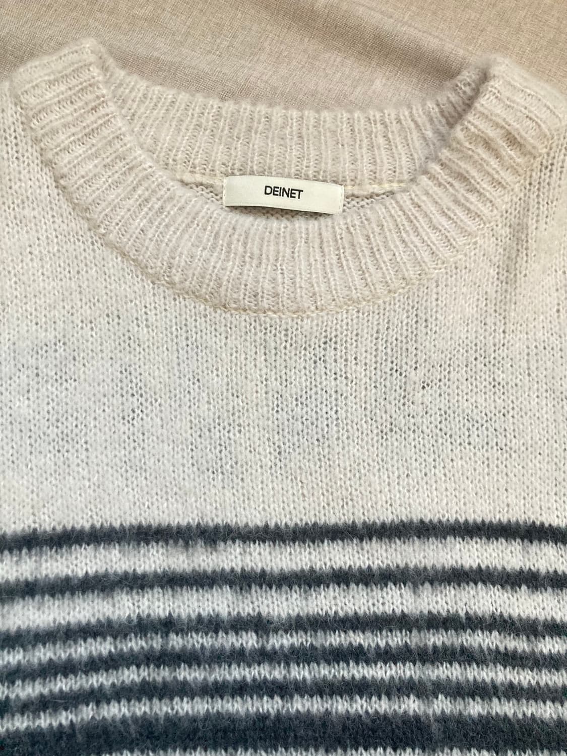 다이닛 DEINET 티라미수 스트라이프 니트 상품이미지4