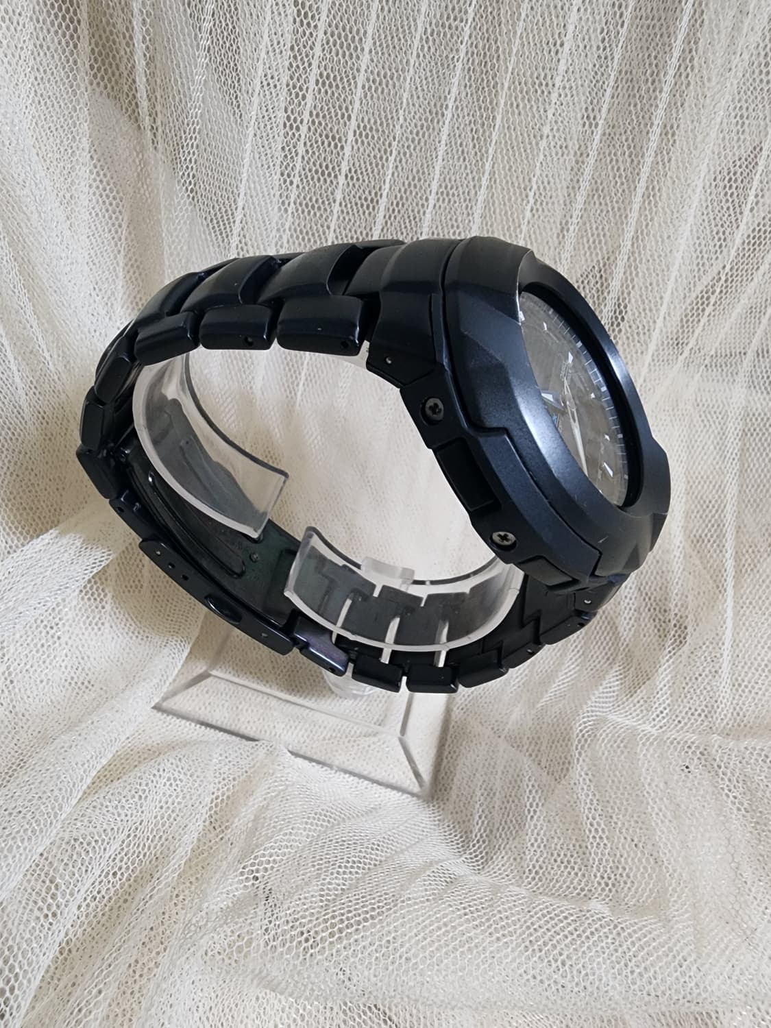 빈티지 지샥  G-1700BD 올블랙 메탈 시계 상품이미지2