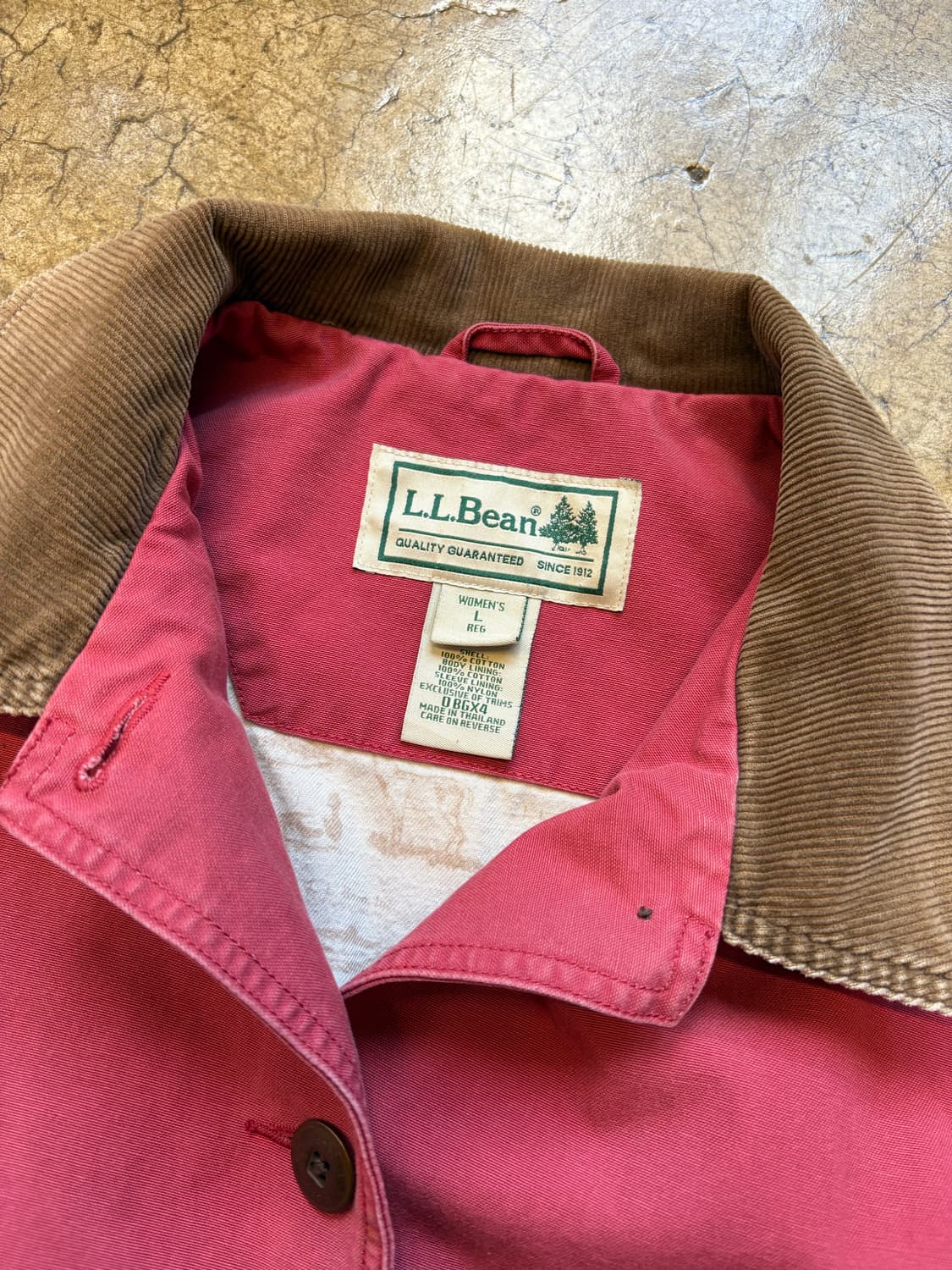 90s 엘엘빈 오리지널 필드 코트 초어 재킷 상품이미지2