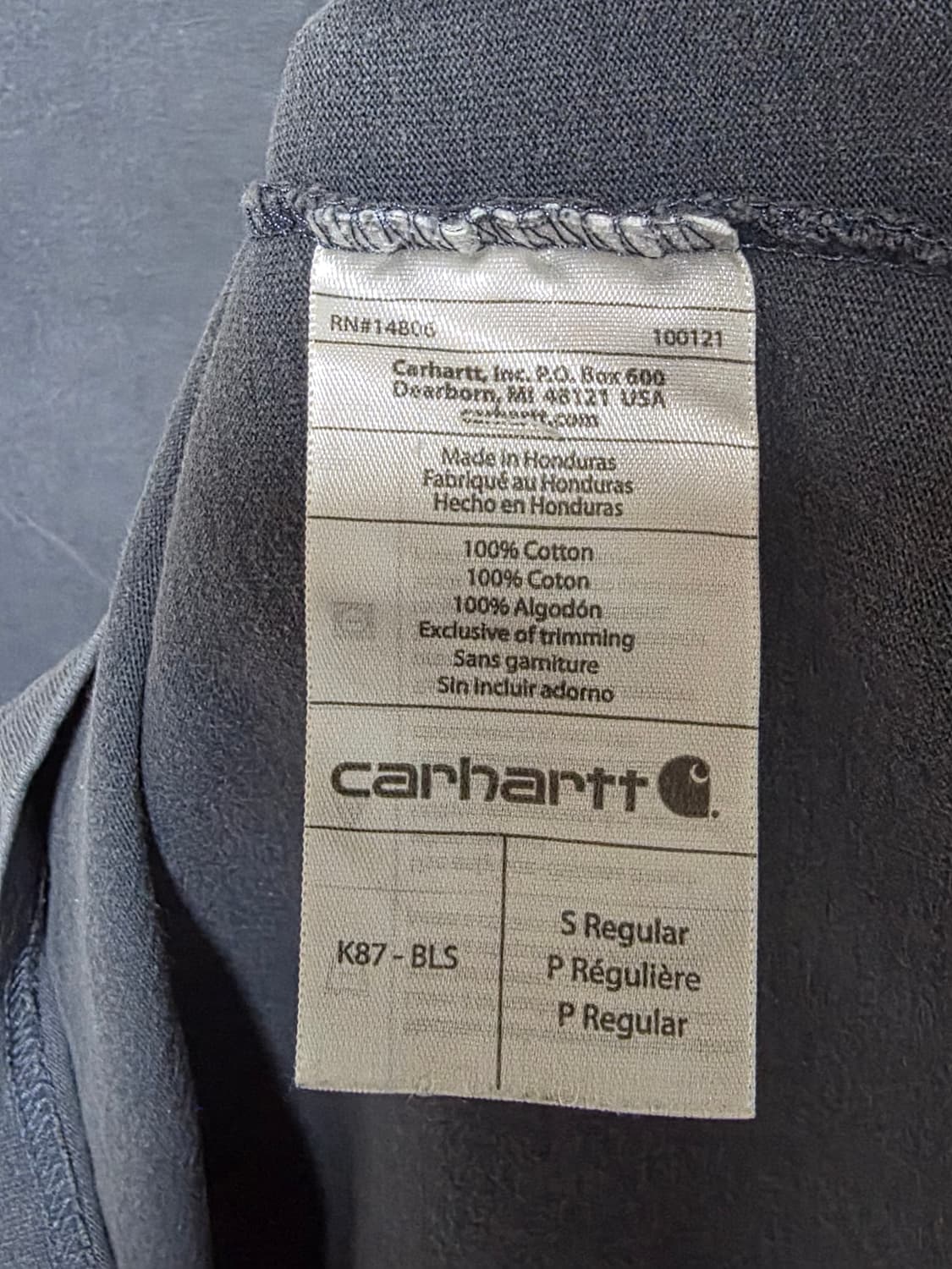 칼하트 반팔 s 상품이미지3