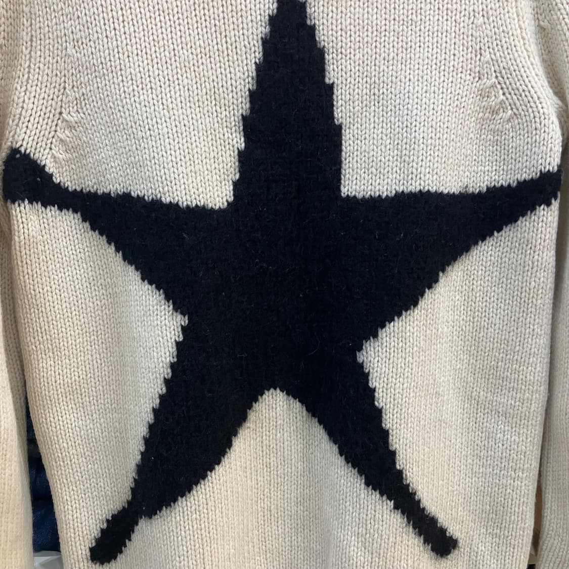 아크네 스튜디오 아이보리 울 니트 스웨터 XXS 상품이미지4