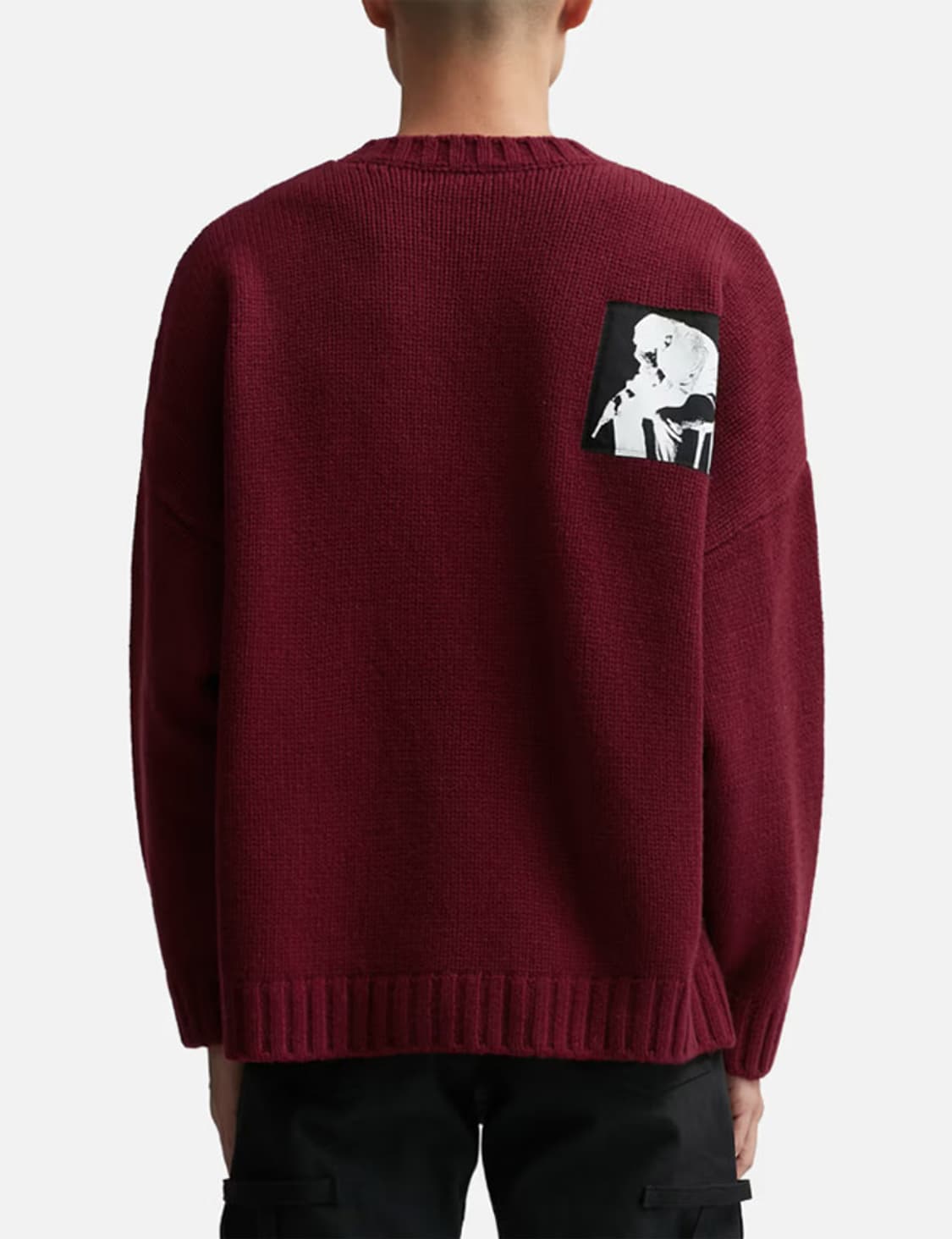 언더커버 토이 위드아웃 소울 인타르시아 울 스웨터 상품이미지2