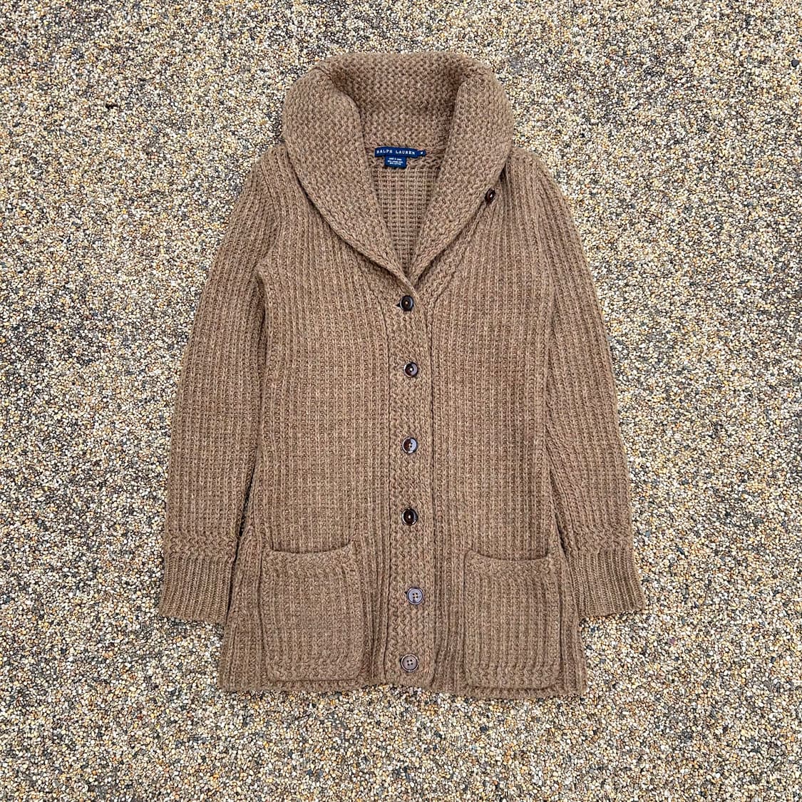 폴로 랄프로렌 베이직 단가라 가디건 상품이미지1