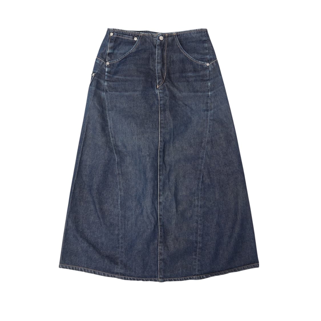 리바이스 엔지니어드 진 데님 롱 스커트 상품이미지1
