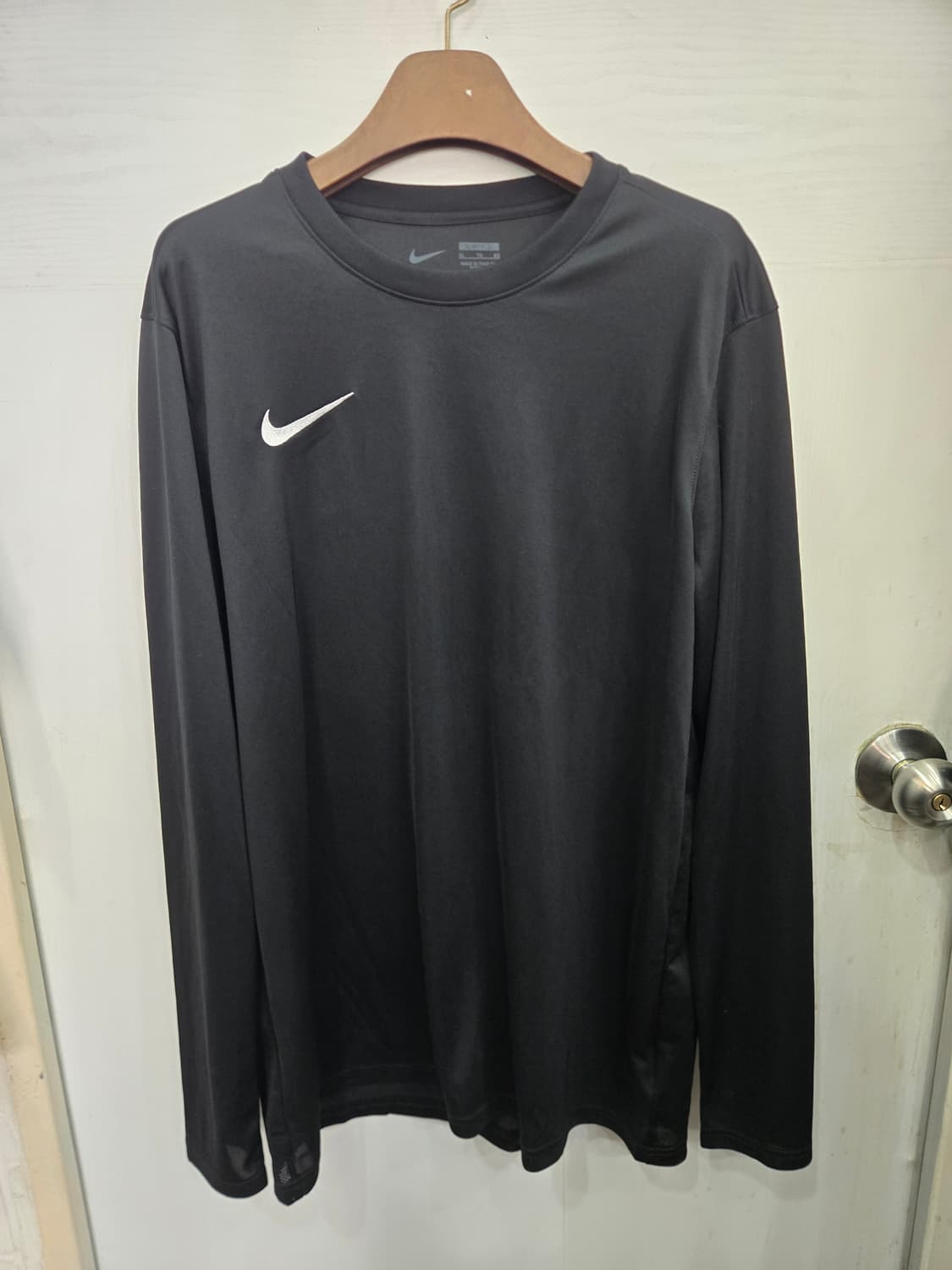 105,XL )) NIKE 나이키 블랙 긴팔티셔츠! 깔끔한 디자인~ 상품이미지1