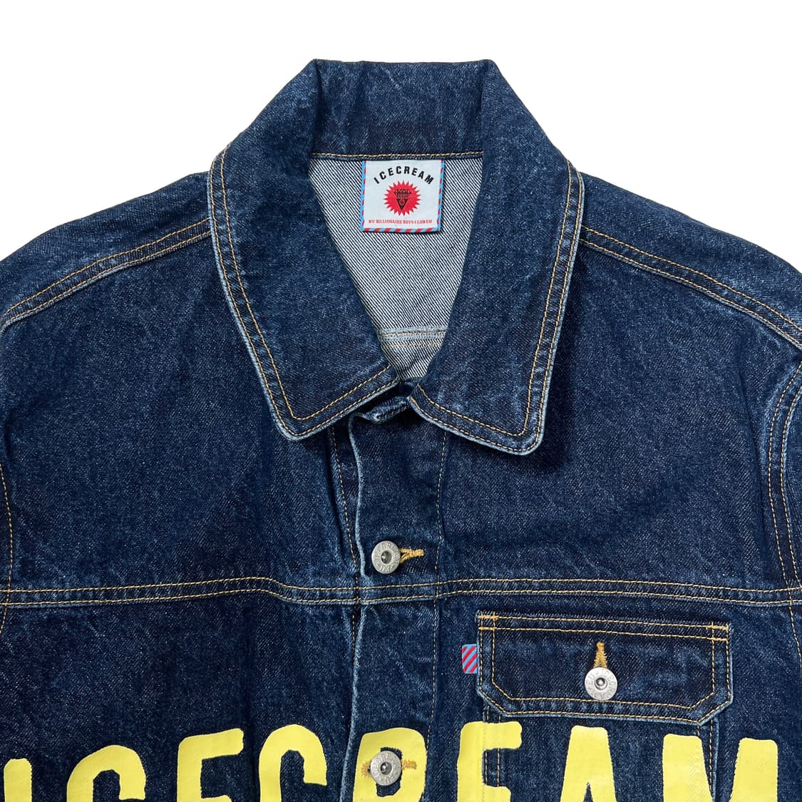 BBC 아이스크림 카우보이 데님 트럭커 자켓 (L) 상품이미지3
