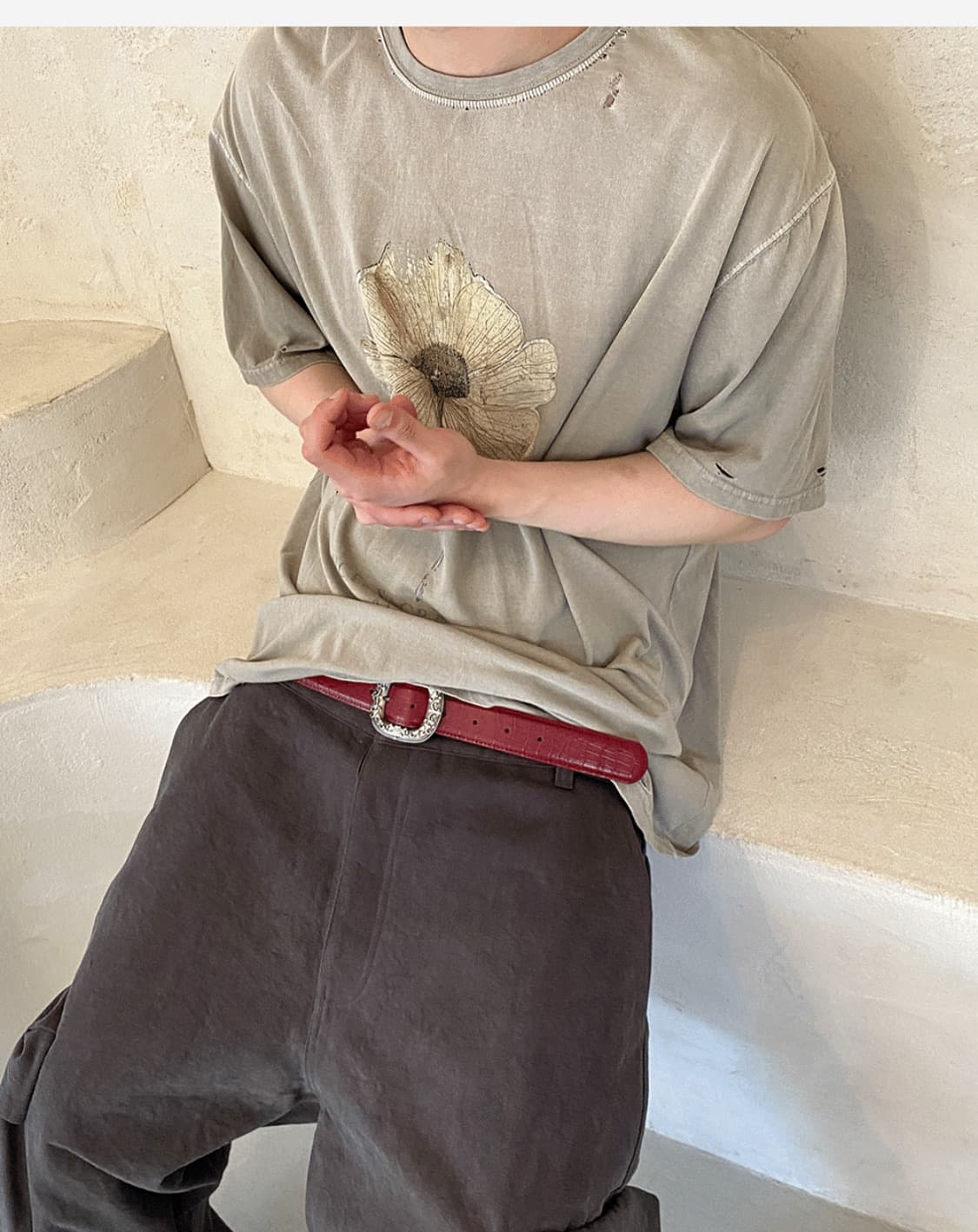 언더마이카 빈티지 티셔츠 사이즈 2 상품이미지4