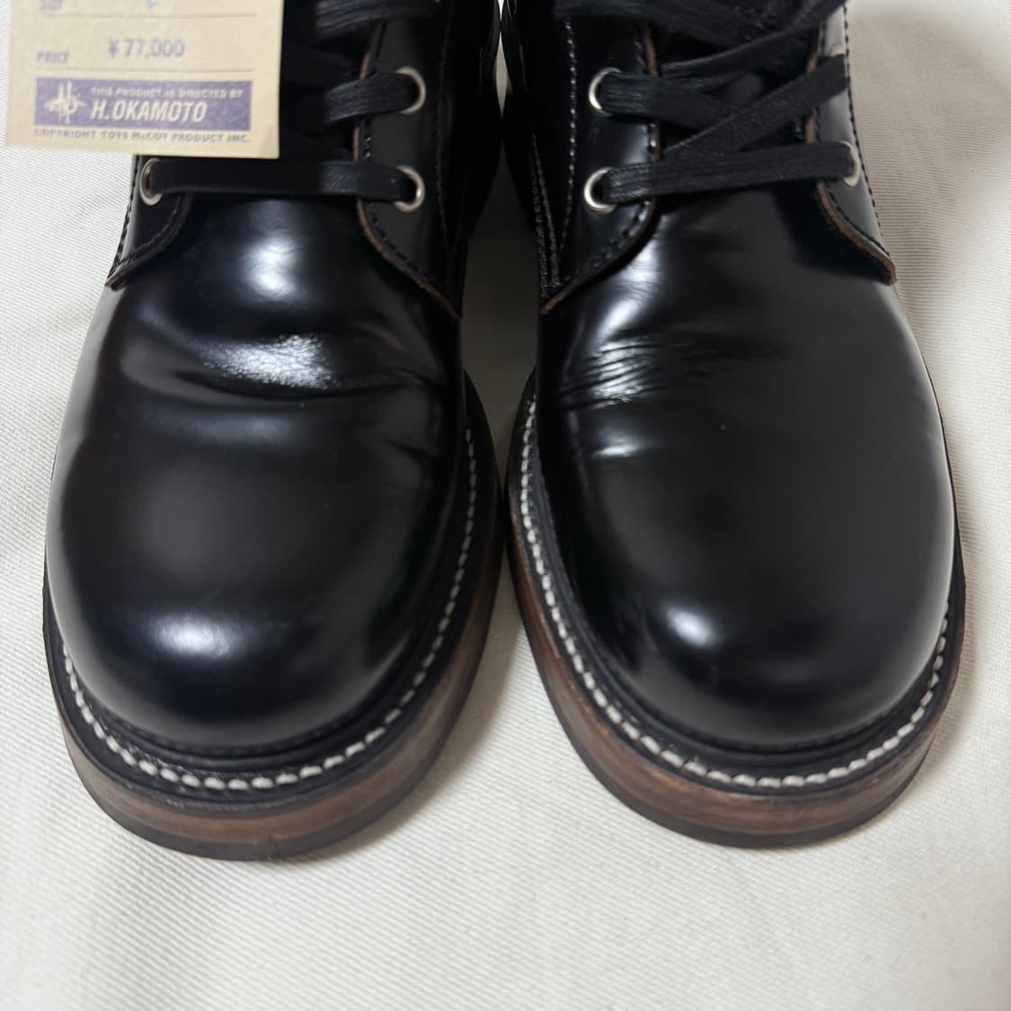 [8, 260]토이즈맥코이 "SAXON" 색슨 글래스 레더 워크 부츠 상품이미지7