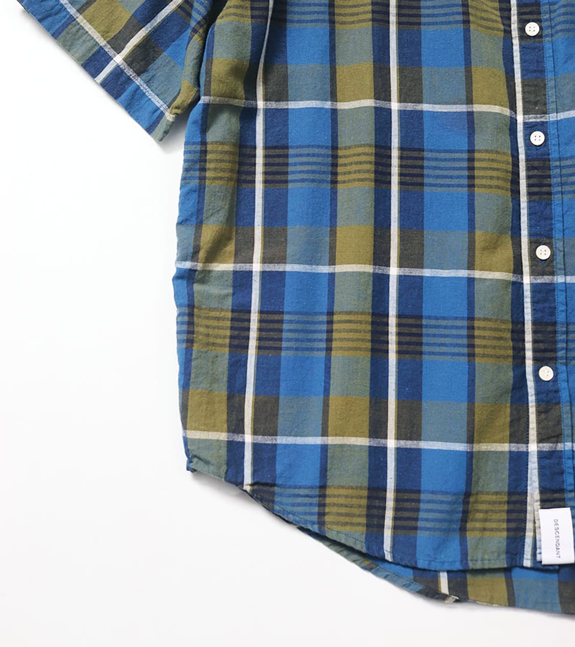 DESCENDANT - HYANNIS B.D SS CHECK SHIRT 상품이미지6