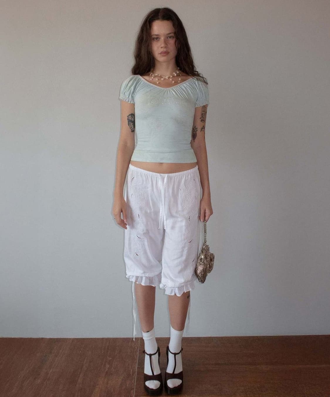 스컬프터 Tourist Scoop Back Tee Baby Blue 상품이미지4