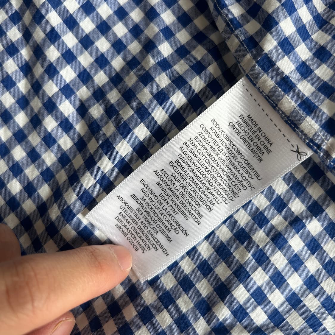 Polo 체크 셔츠 s 상품이미지4