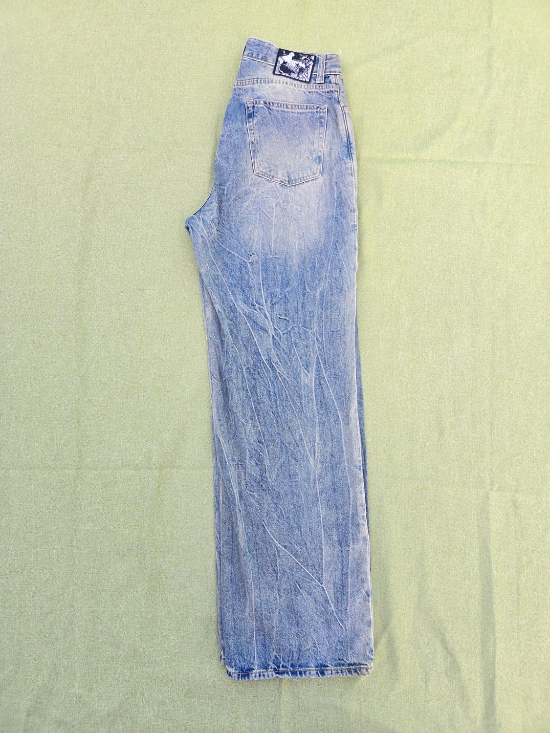 Mod9 빈티지 워싱 와이드 데님 32 상품이미지3