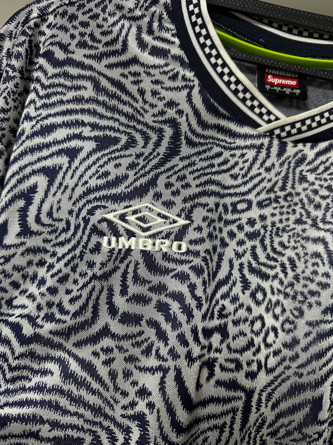 슈프림 엄브로 레오파드 반팔 져지 라지 급처 (매물X) 상품이미지4