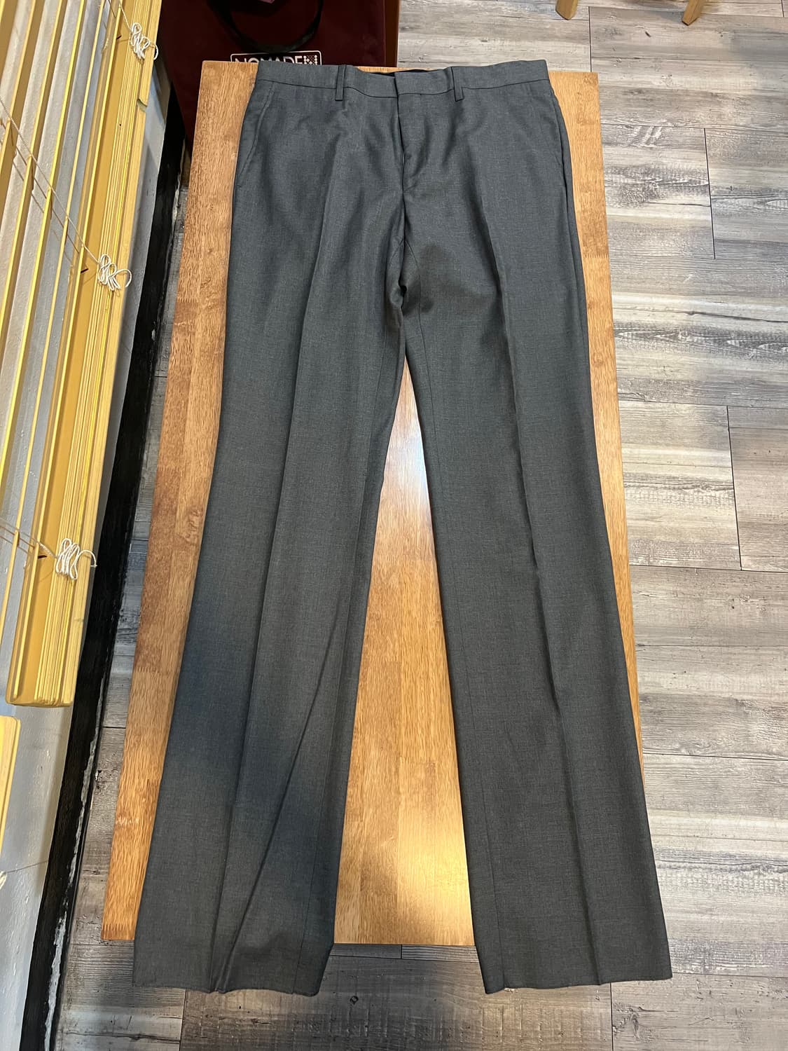 캘빈클라인  남성 그레이 울정장셋업 울자켓 울팬츠 상품이미지7