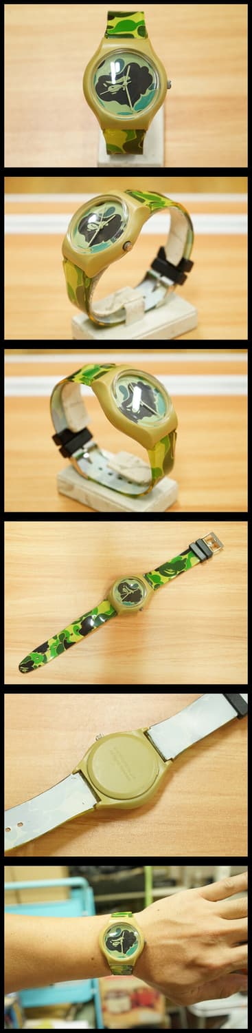 베이프 헌팅 카모 노벨티 쿼츠 시계 상품이미지2