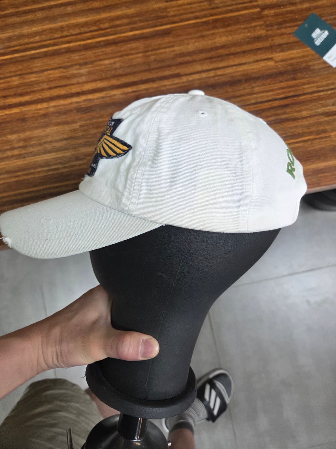 록키렌탈 빈티지 y2k 데미지 볼캡 모자 프리  상품이미지2