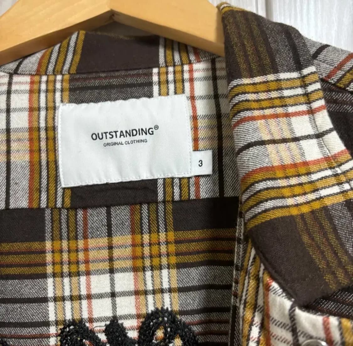 아웃스탠딩 체크셔츠 (3사이즈, L) 상품이미지3