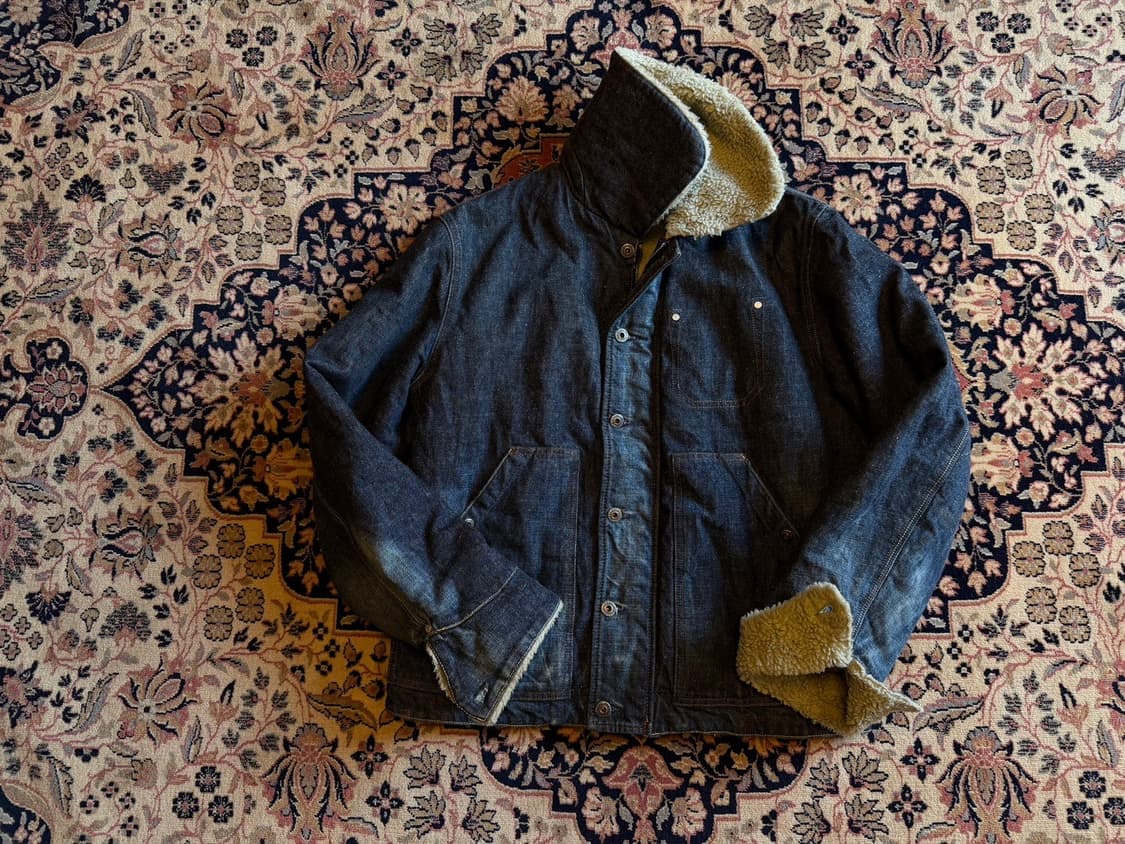 디젤 시어링 데님 자켓 100 상품이미지6