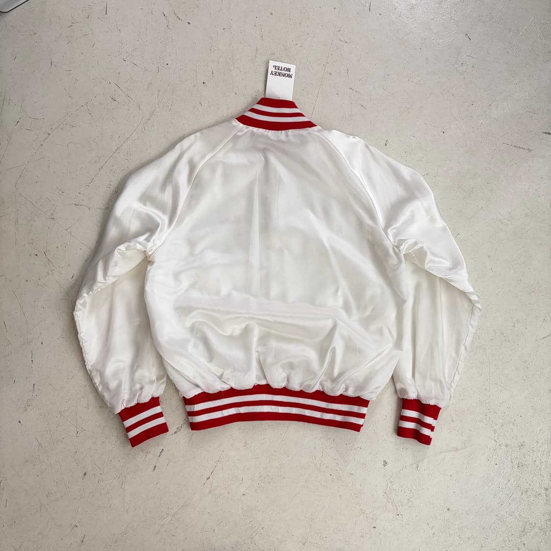 90s Westark USA 빈티지 나일론 바시티 자켓 M 상품이미지6