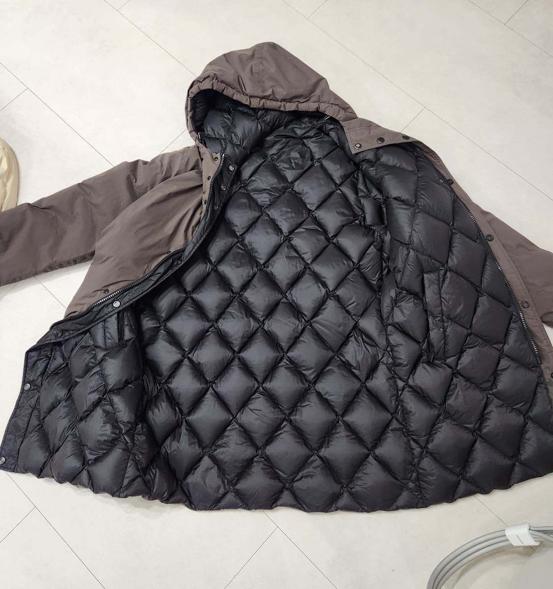 마시모두띠 리버시블 다운패딩코트 상품이미지3