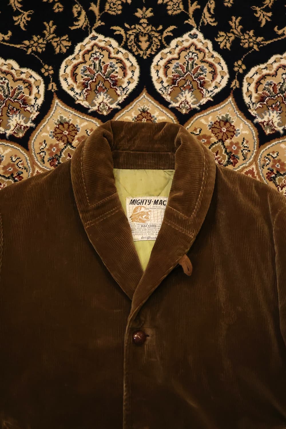 70s Mighty-Mac Mac-Cord 코듀 로이 코트 USA 상품이미지3