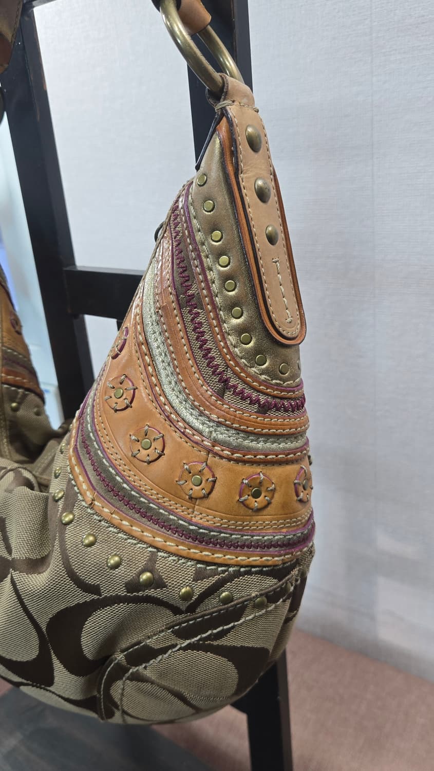 코치(Coach) 시그니처 라지 호보 숄더백 상품이미지3