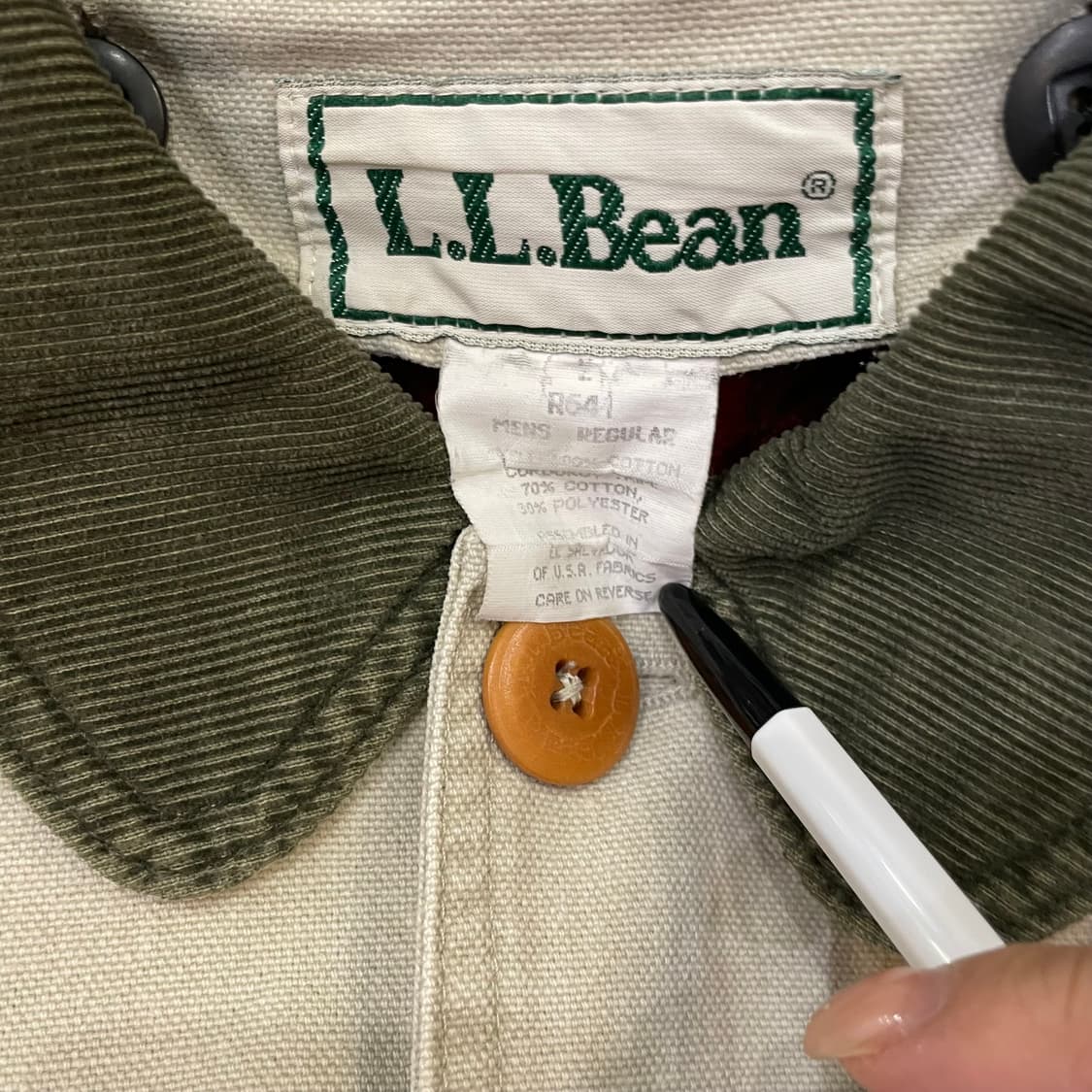 (L) 8090s L.L.Bean 엘엘빈 헌팅 자켓 상품이미지5