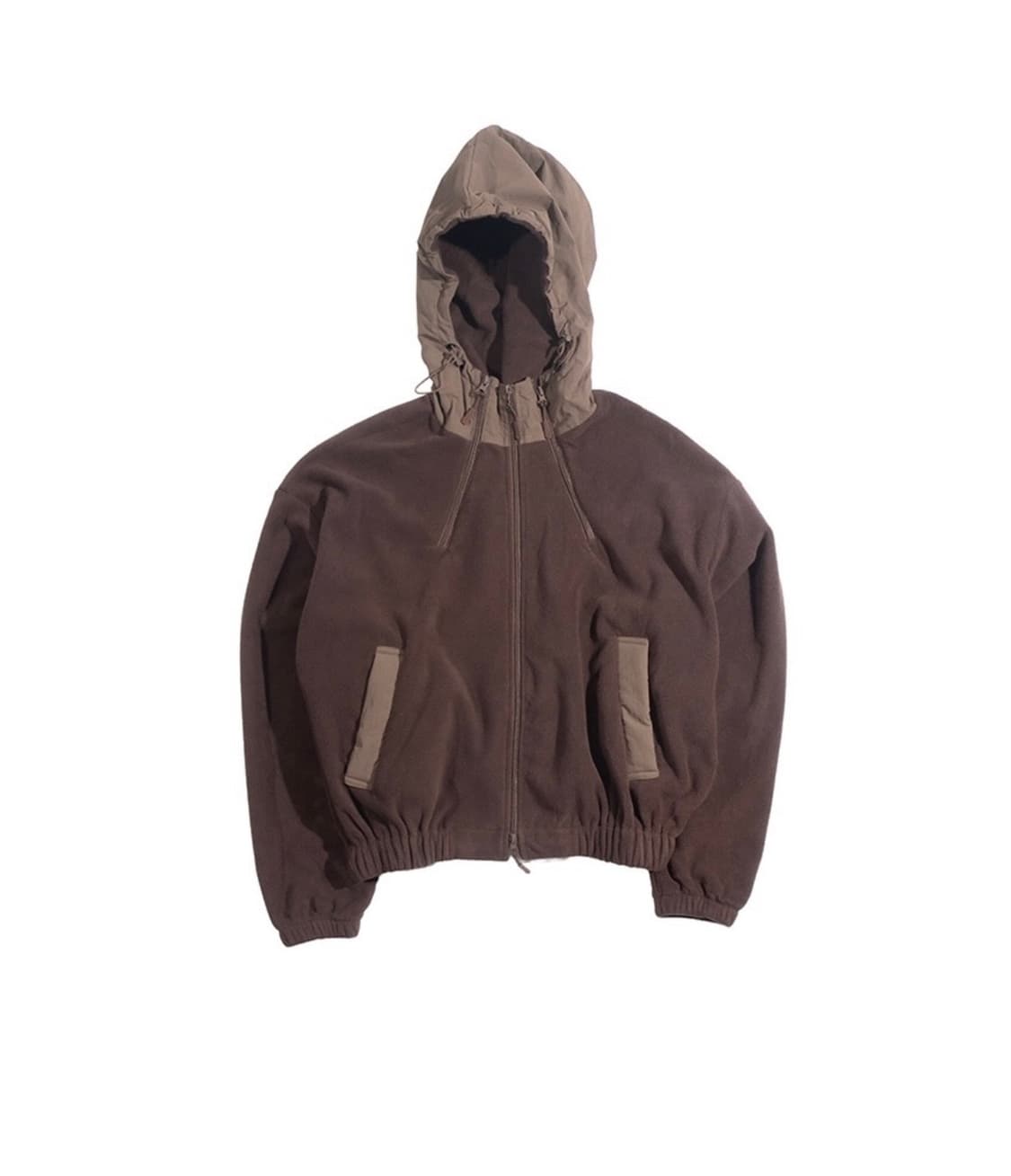 neck side cropped fleece jumper 상품이미지1