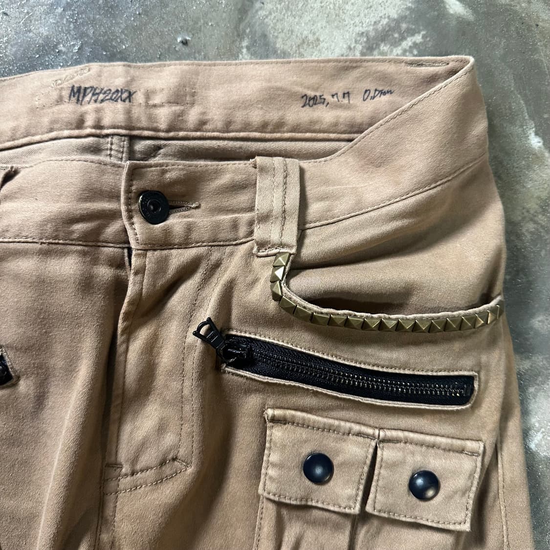 (MPH) 2way flare zip gimmick cargo pants 상품이미지2