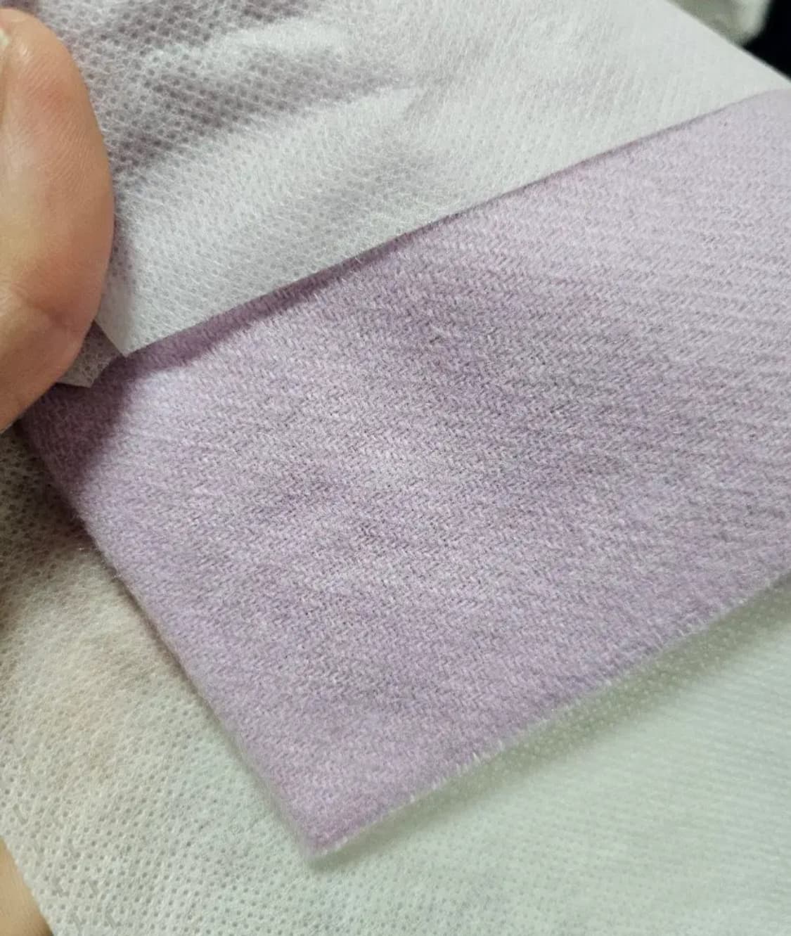 [새상품]고비 캐시미어100 머플어 파스텔 라벤더 퍼플 160 상품이미지3