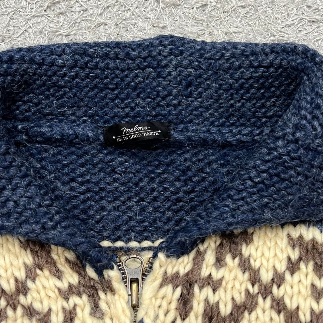 [95] 코위찬 니트집업 상품이미지3