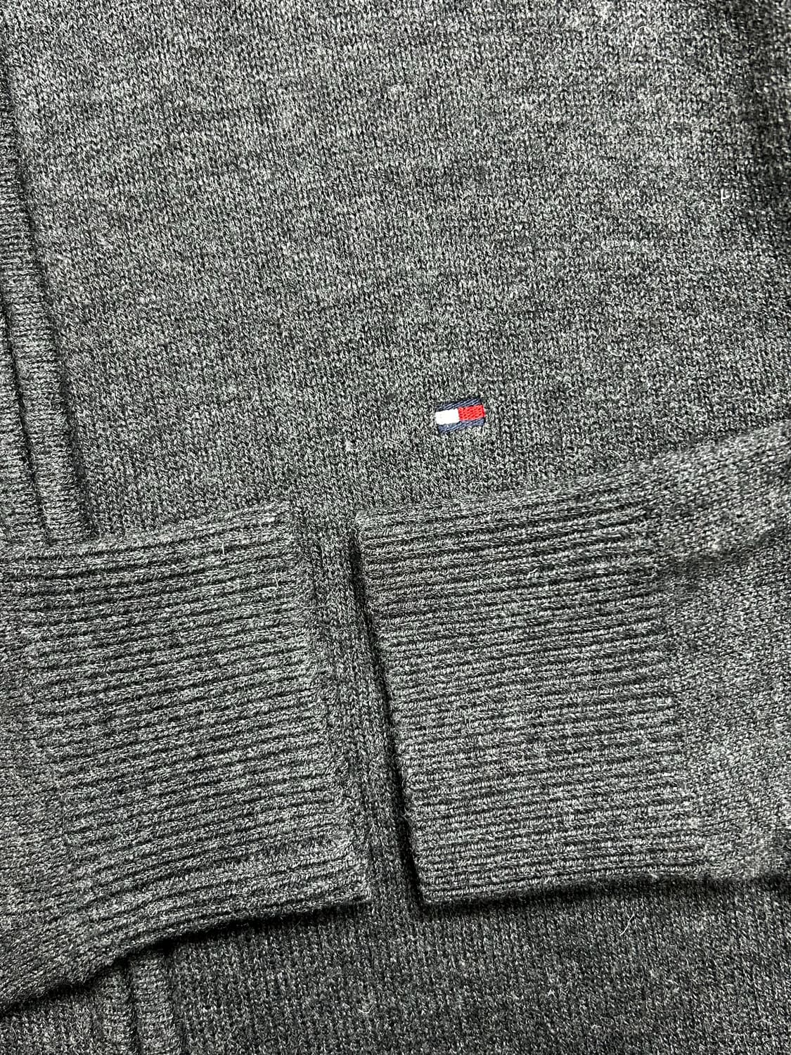 타미 힐피거 램스울 니트집업 L 상품이미지7