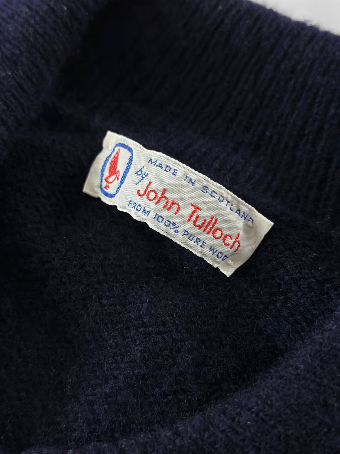 90s 빈티지 John Tulloch 퓨어 울 니트 상품이미지5