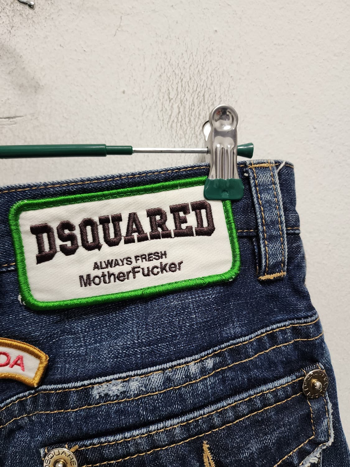 Dsquared2 JPN 디스퀘어드 패치워크 데님  상품이미지5