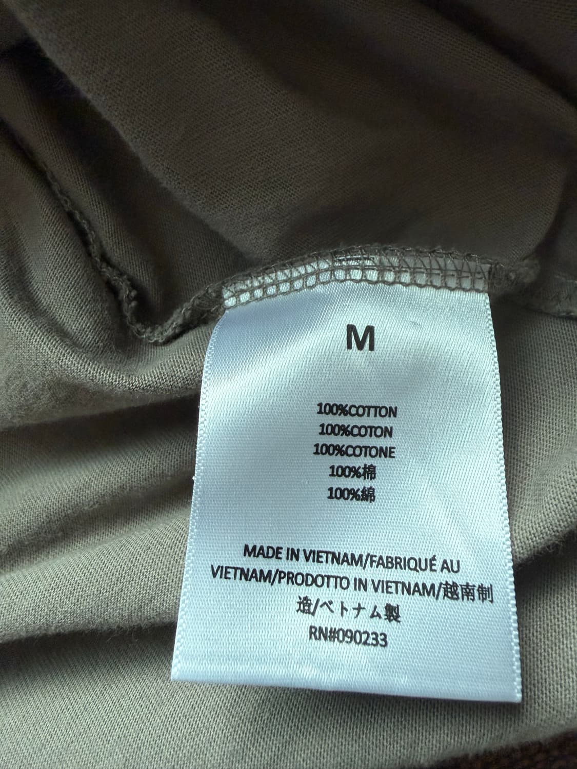 (M) 에센셜 롱슬리브 티셔츠 데저트 토프 상품이미지3