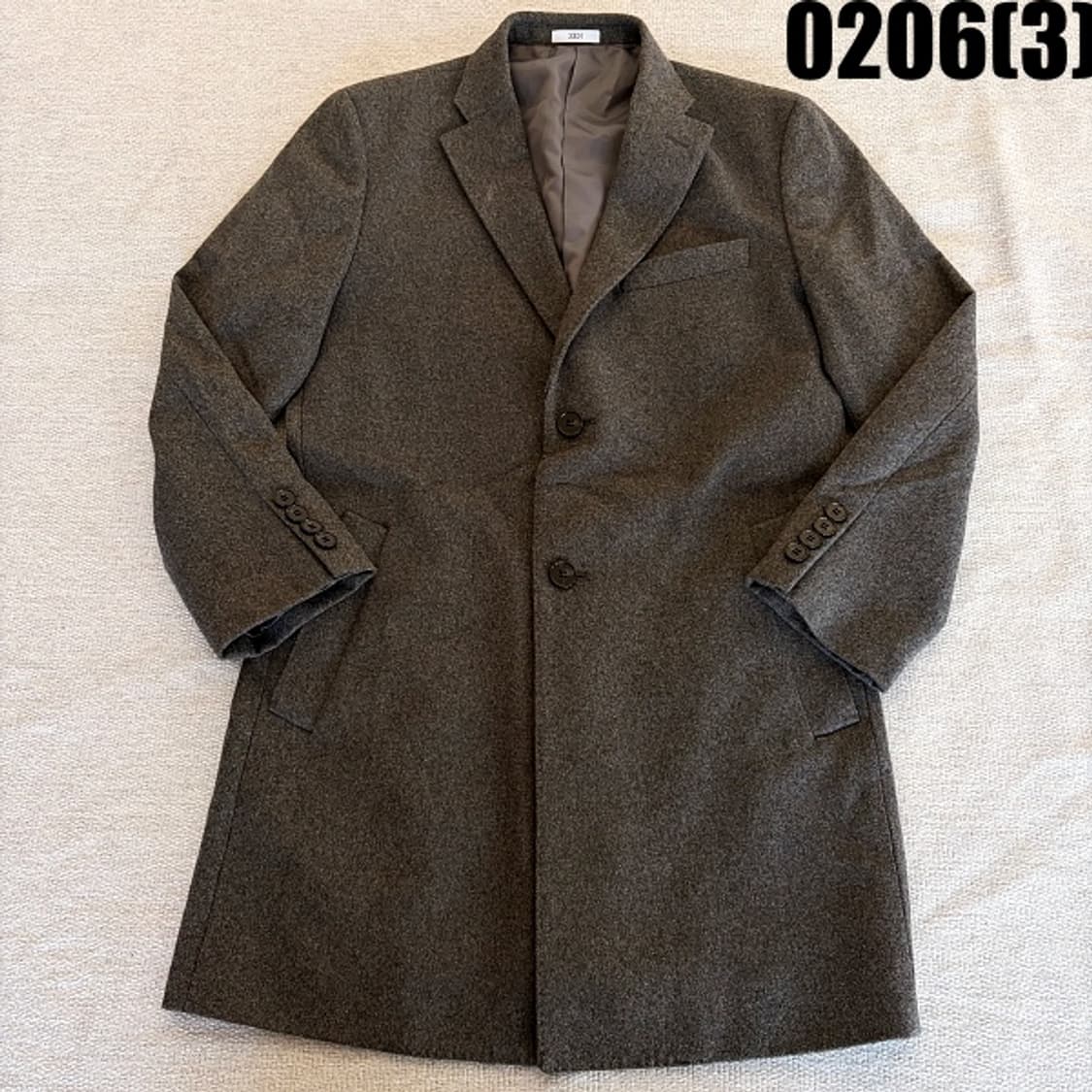 [100] ZEN 젠 슬림핏 남성 반코트 0206(3) 상품이미지1