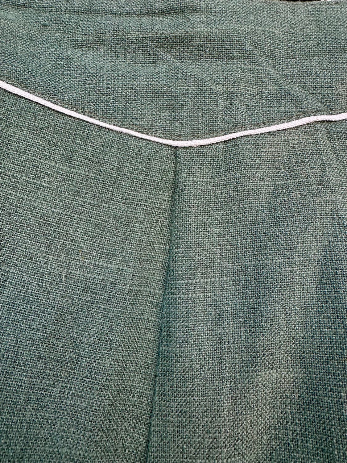  오스트리아 파이핑 린넨 무드 스커트 상품이미지4