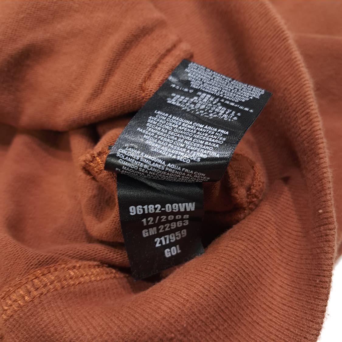 CL172 할리데이비슨 Y2K 아플리케자수 러스트 후드 집업 상품이미지6