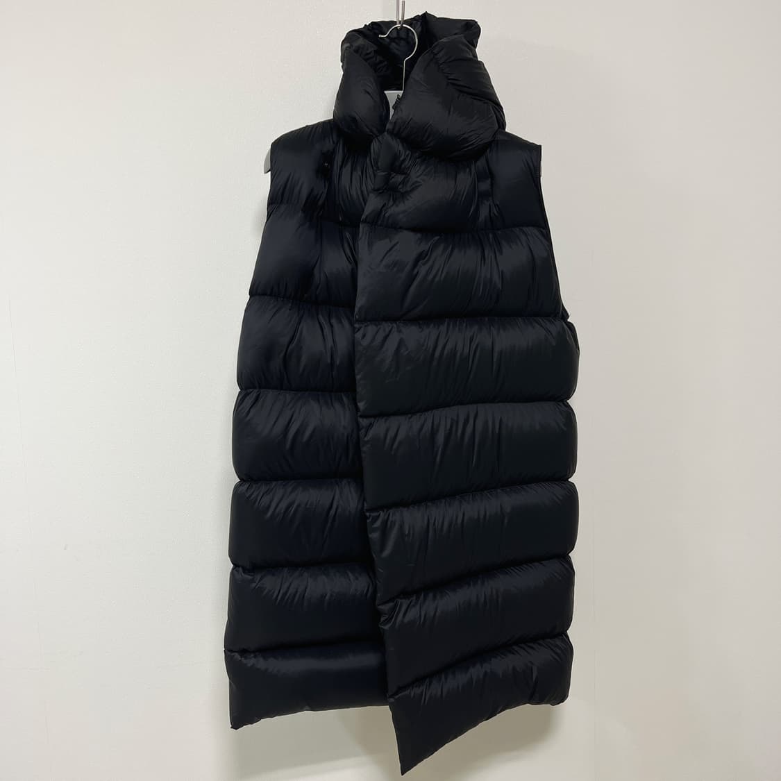 릭오웬스 16FW "MASTODON" 후디드 구스다운 롱패딩 베스트 상품이미지3