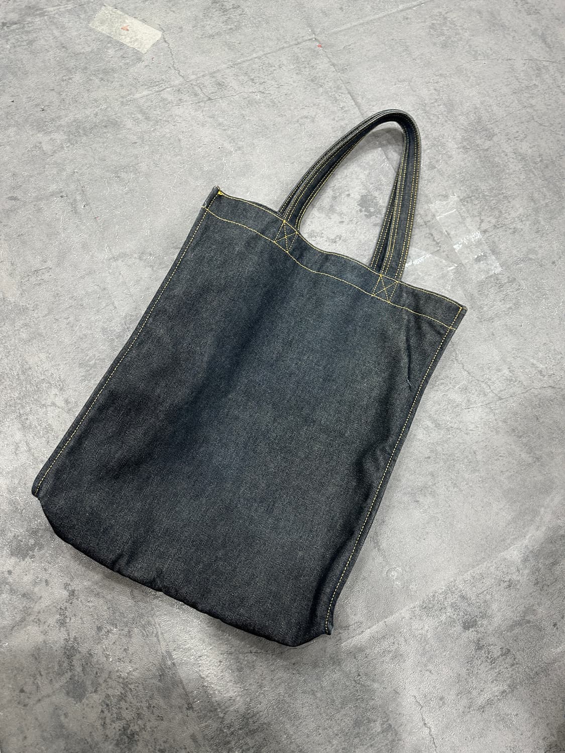캉골 데님 에코백 상품이미지2