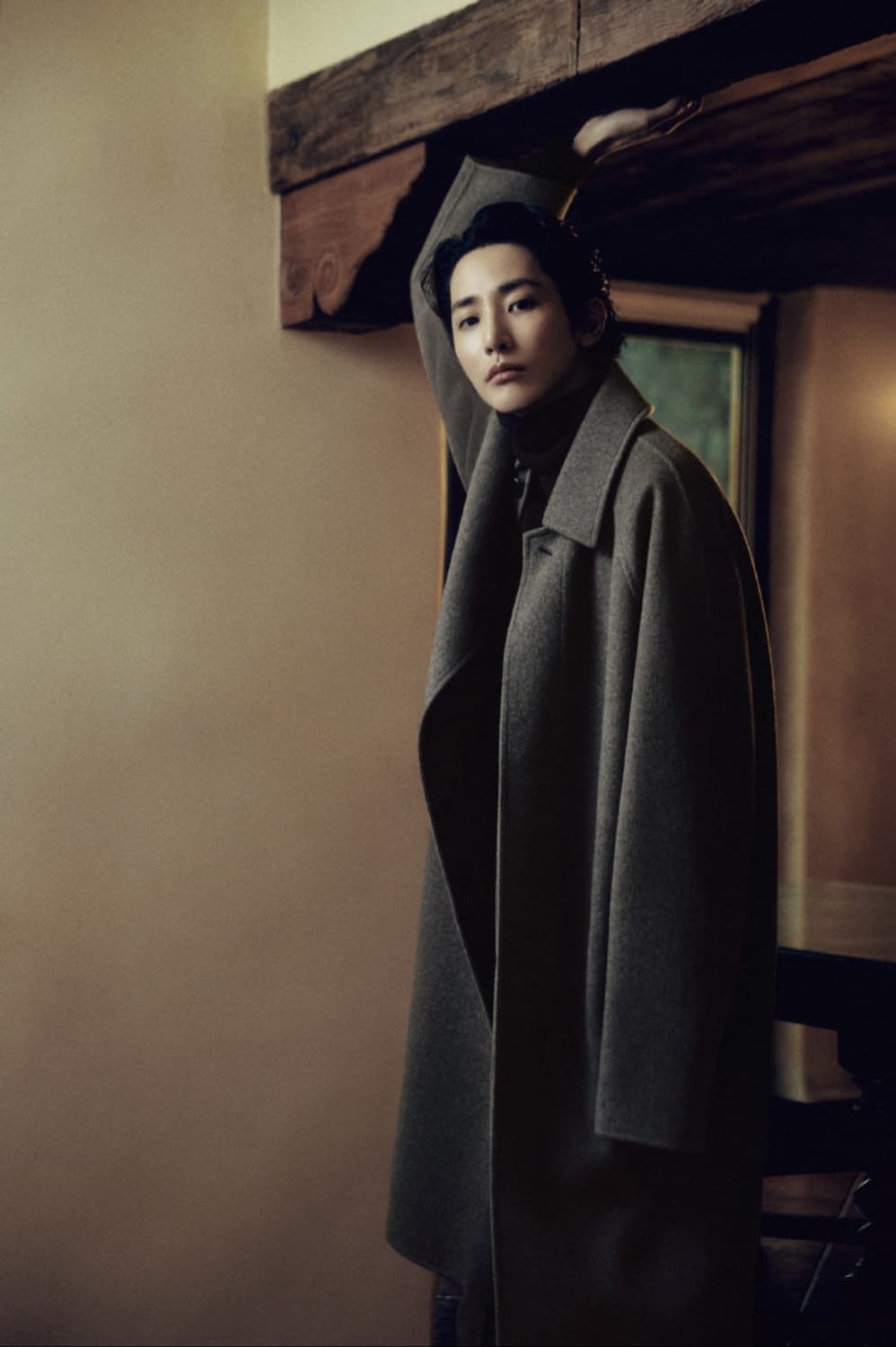 24FW 타임옴므 발마칸 캐시미어 코트 이수혁 착용 코트 상품이미지1