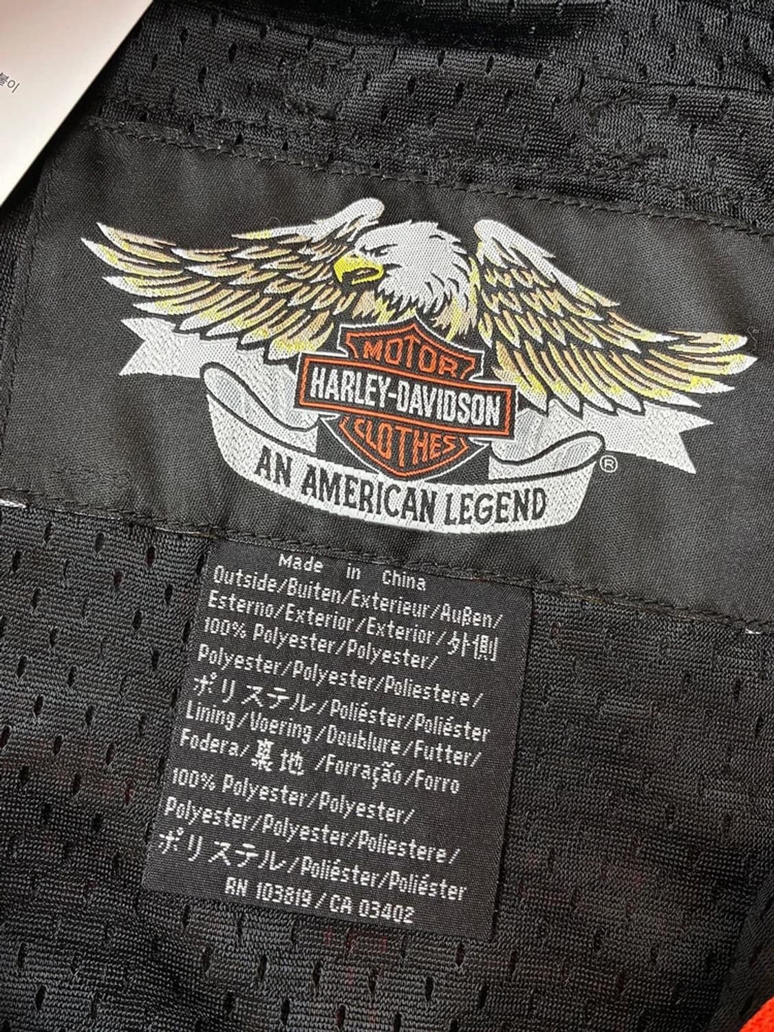 할리데이비슨 메쉬 스카치 라이더 자켓 PN5513    상품이미지8