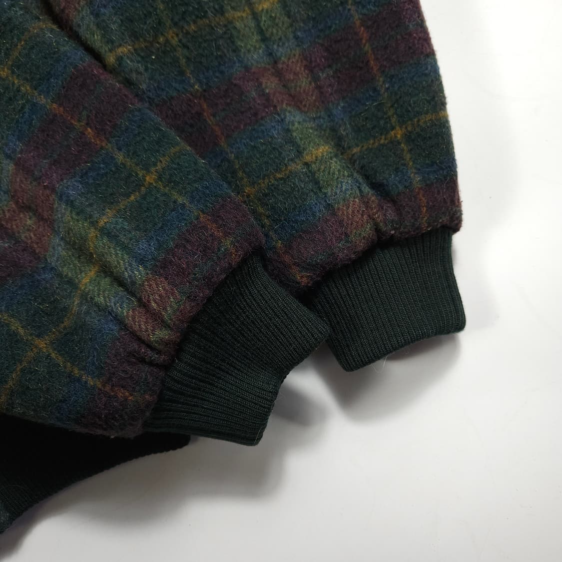 라코스테 울 체크 블루종  상품이미지5