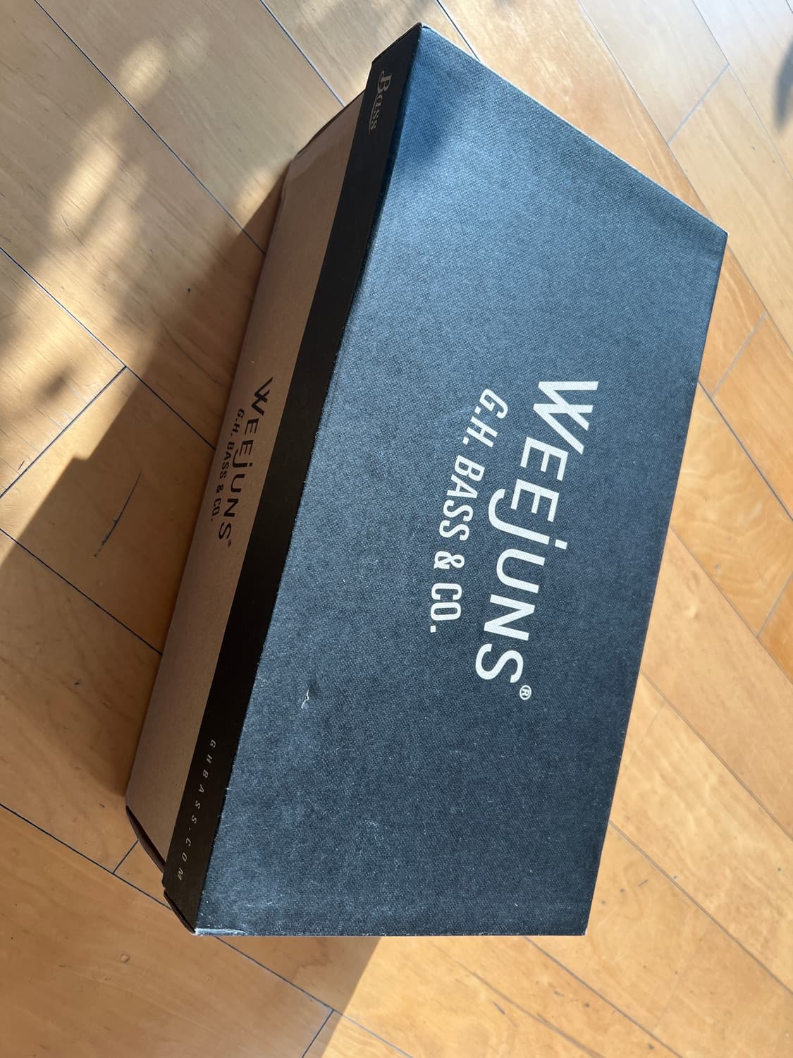 GH BASS Weejun 위준 로퍼 블랙화이트 285 새상품 상품이미지8