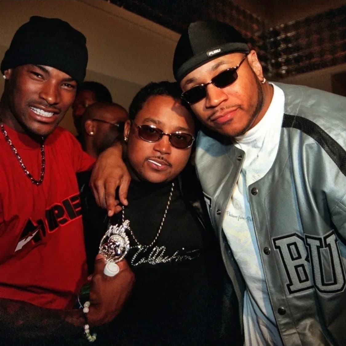 90's FUBU 올드스쿨 후드 데님 자켓 XL 상품이미지10