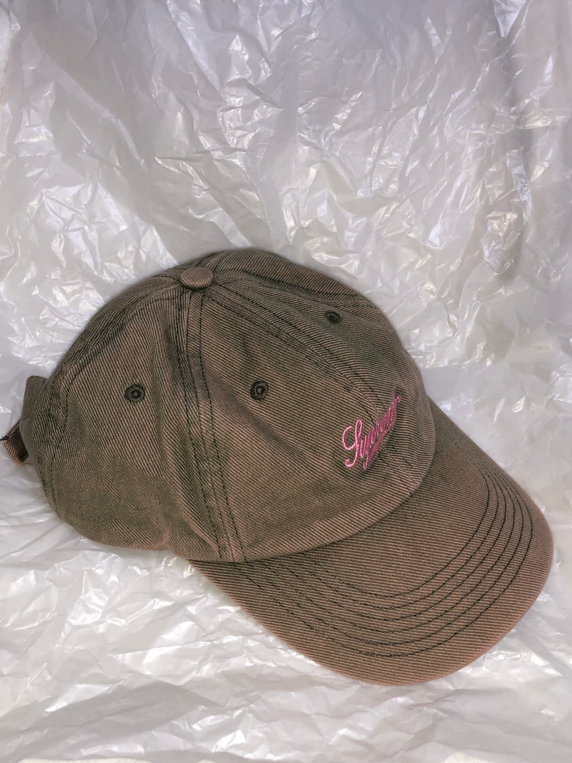 Supreme Washed Twill 6-panel 상품이미지3