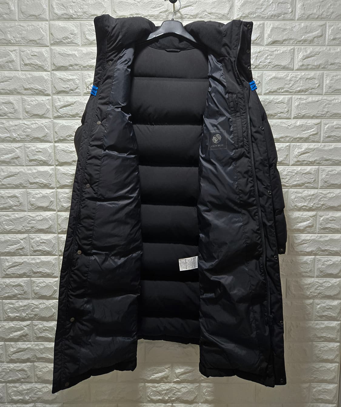 코오롱스포츠 구스다운 롱패딩 점퍼 90 상품이미지2